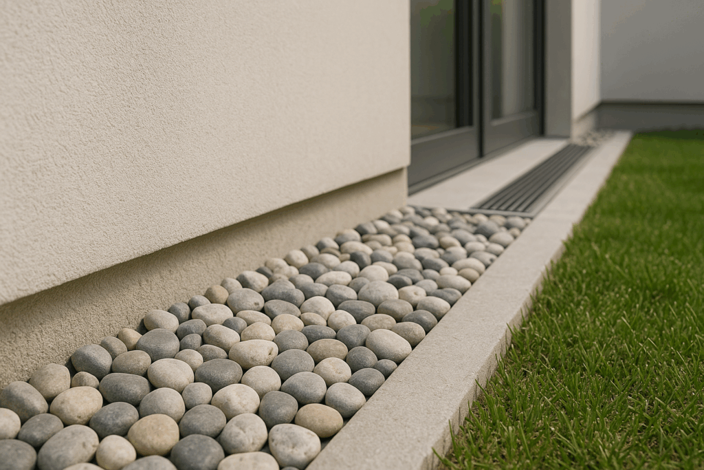 exterior French Drain