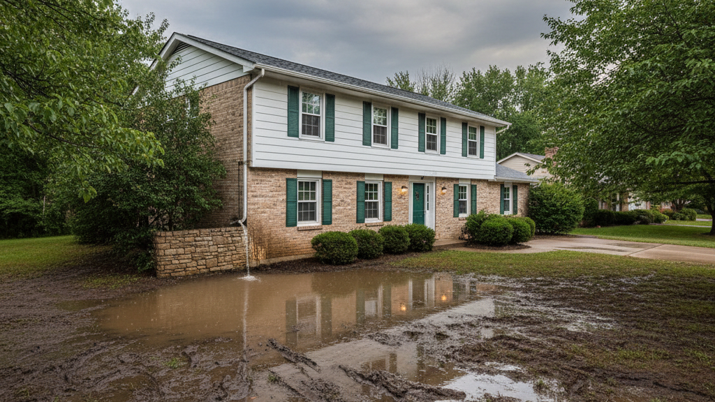 signs of poor drainage